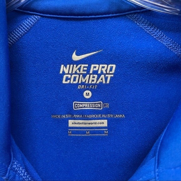 Nike pro combat dri fit live strong quarter zip pullover women's medium - Picture 6 of 6